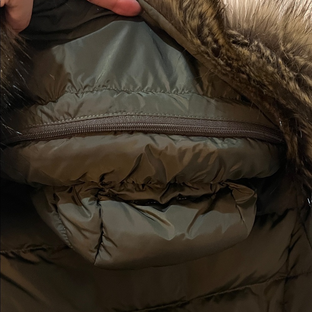 The North Face Women's Puffer down Jacket Olive green XS - Picture 3 of 11
